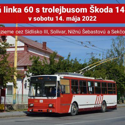 60. výročie spustenia trolejbusovej dopravy v Prešove