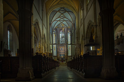 Interiér Baziliky Minor sv. Egídia v Bardejove. FOTO: Jano Štovka (MQEP)