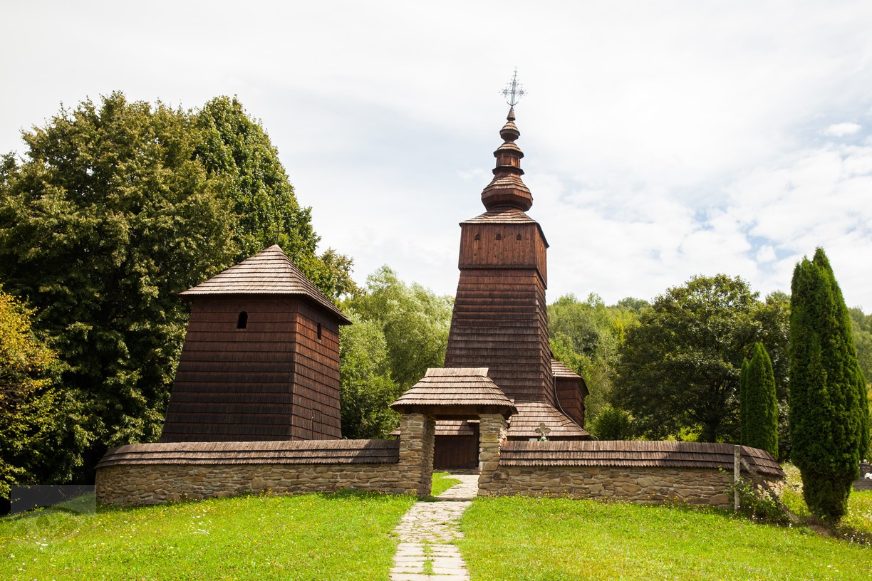  Gréckokatolícky drevený chrám svätej Paraskievy v obci Potoky, Zdoj: Jano Štovka, MQEP