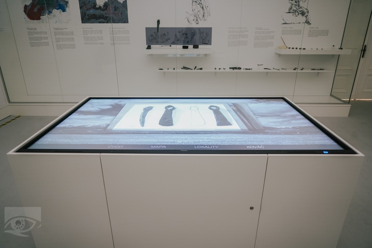 Hrobka kniezata_Expozícia ponúka interaktívne panely_Podtatrasnke muzeum Poprad