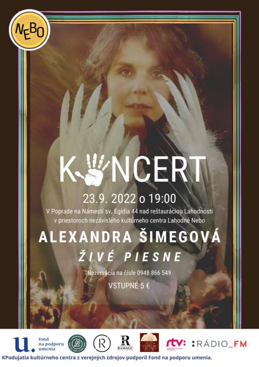 Koncert-Alexandra Šimegová