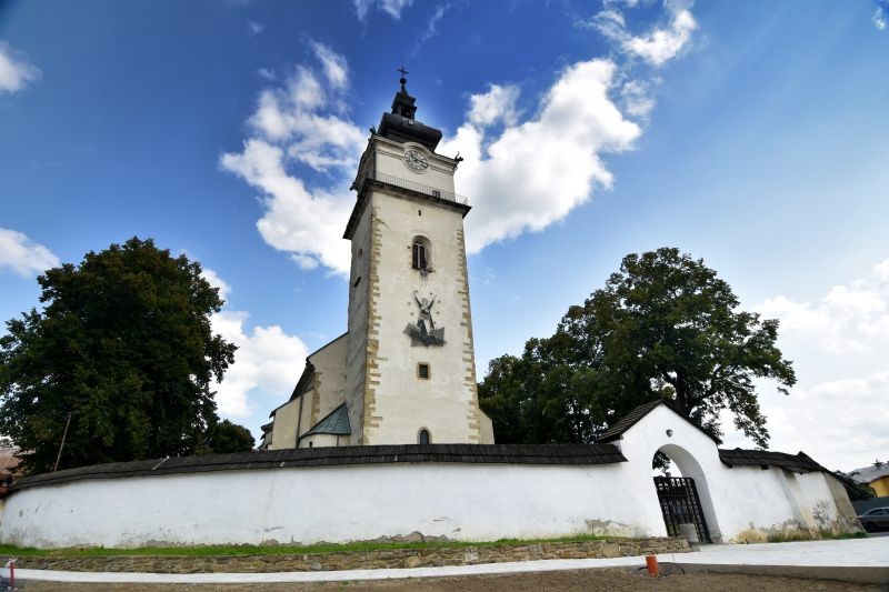  Kostol Nanebovzatia Panny Márie, Ľubica. Foto: KOCR Severovýchod Slovenska