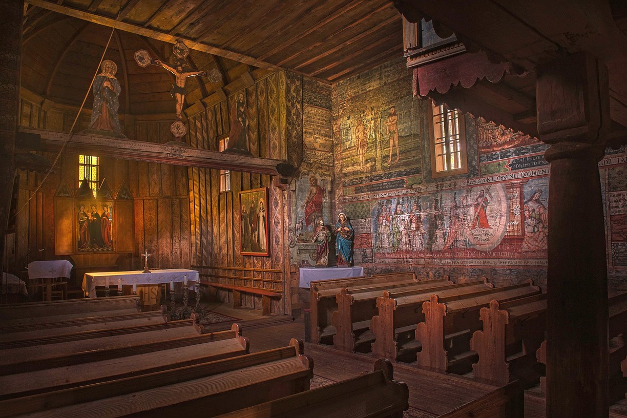  Kostol sv. Františka z Assisi v Hervartove, pamiatka UNESCO, najstarší a najzachovalejší drevený kostol na Slovensku. Foto: Jano Štovka (MQEP)