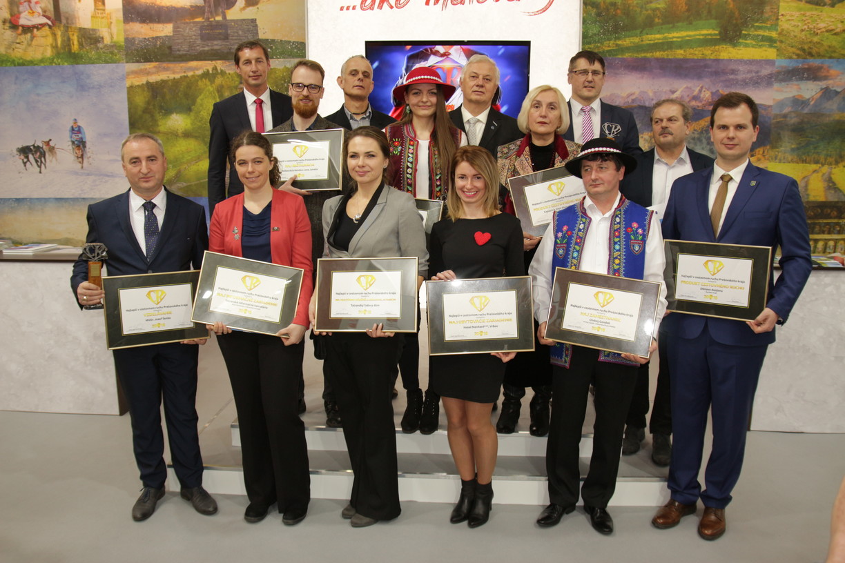  Ocenení Najlepší v cestovnom ruchu Prešovského kraja v roku 2018