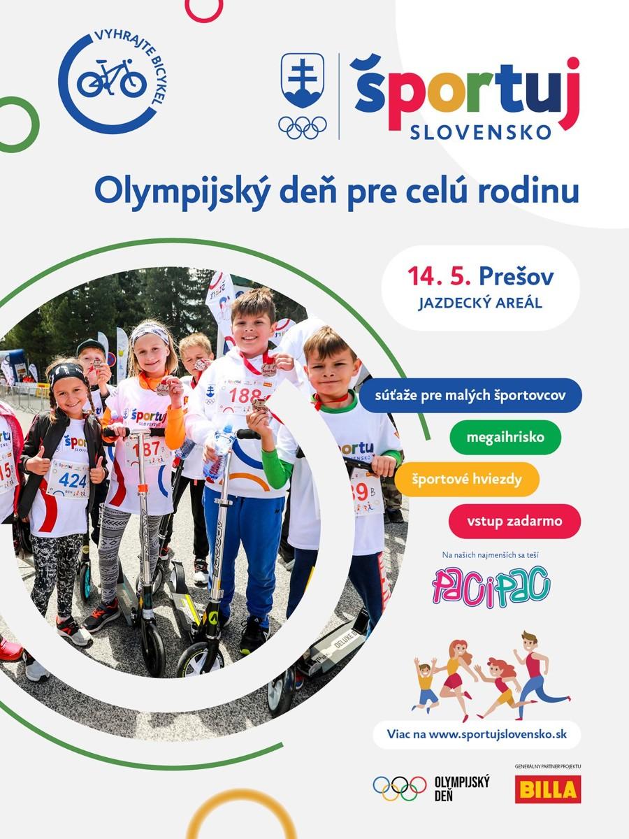 Olympijský deň v Prešove - Športuj Slovensko