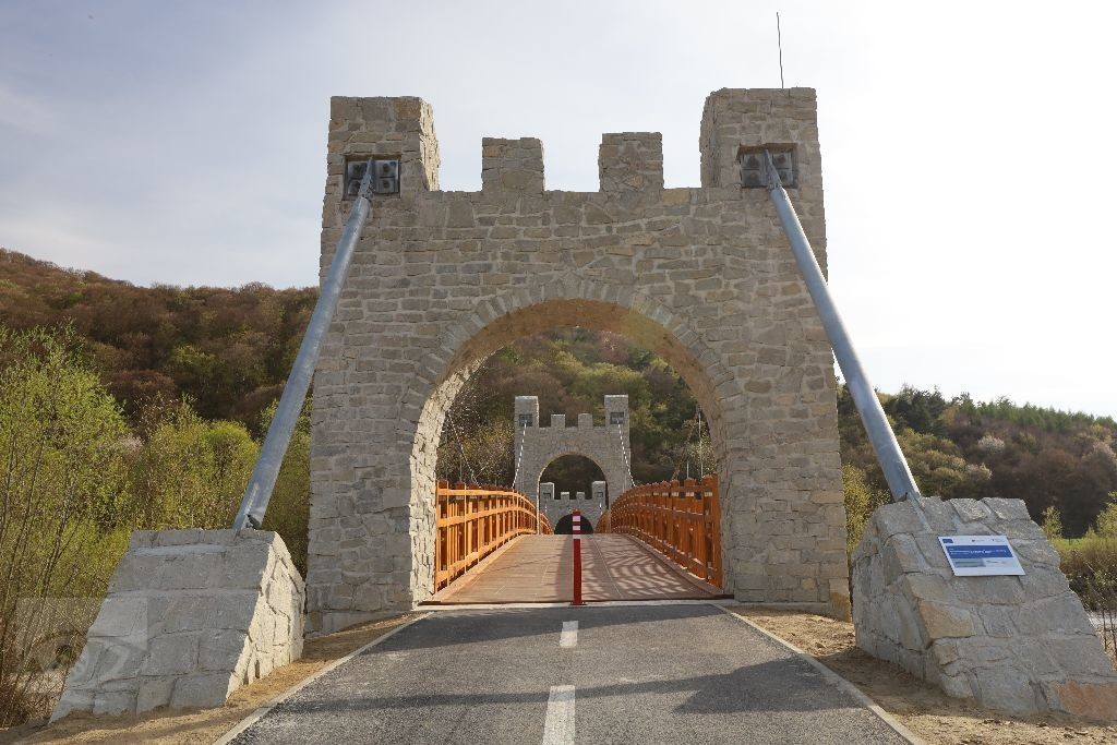 Šarišský hradný most_súčasť cyklotrasy EV11_Veľký Šariš