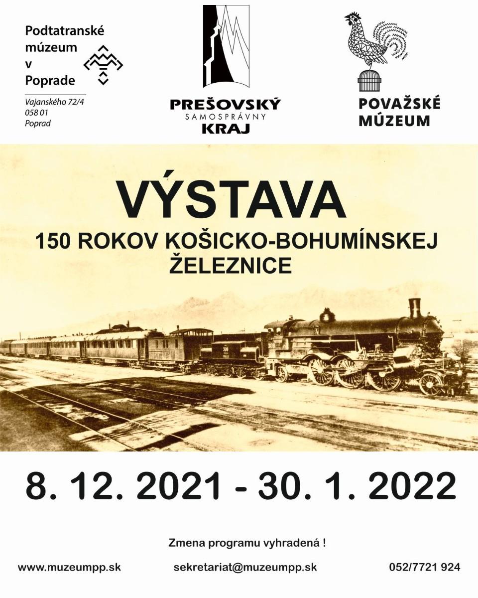 Výstava – 150 rokov Košicko-bohumínskej železnice