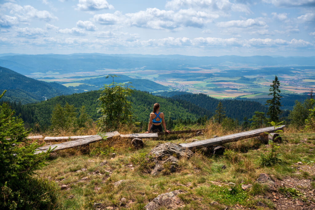 Smrekovica_Filip Lehotsky_leto_turista_vyhlad
