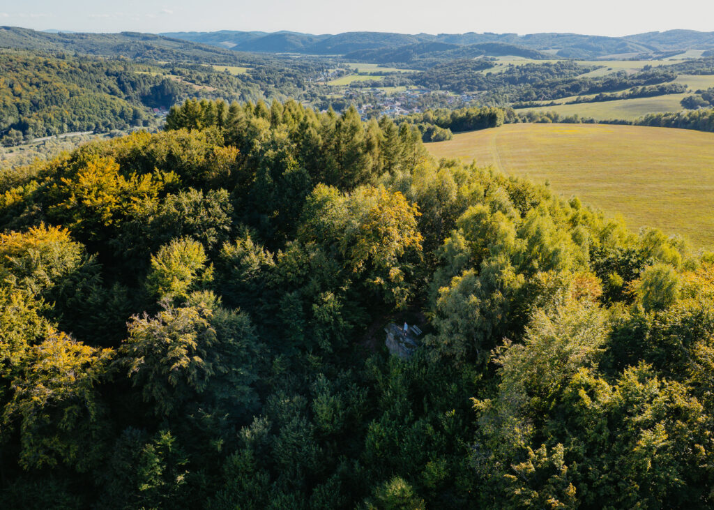 Pohľad na okolie Čertov kameň
