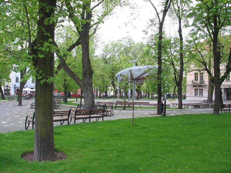 Mestský park v Levoči