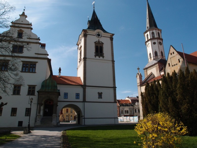 Renaissance bell tower in Levoca