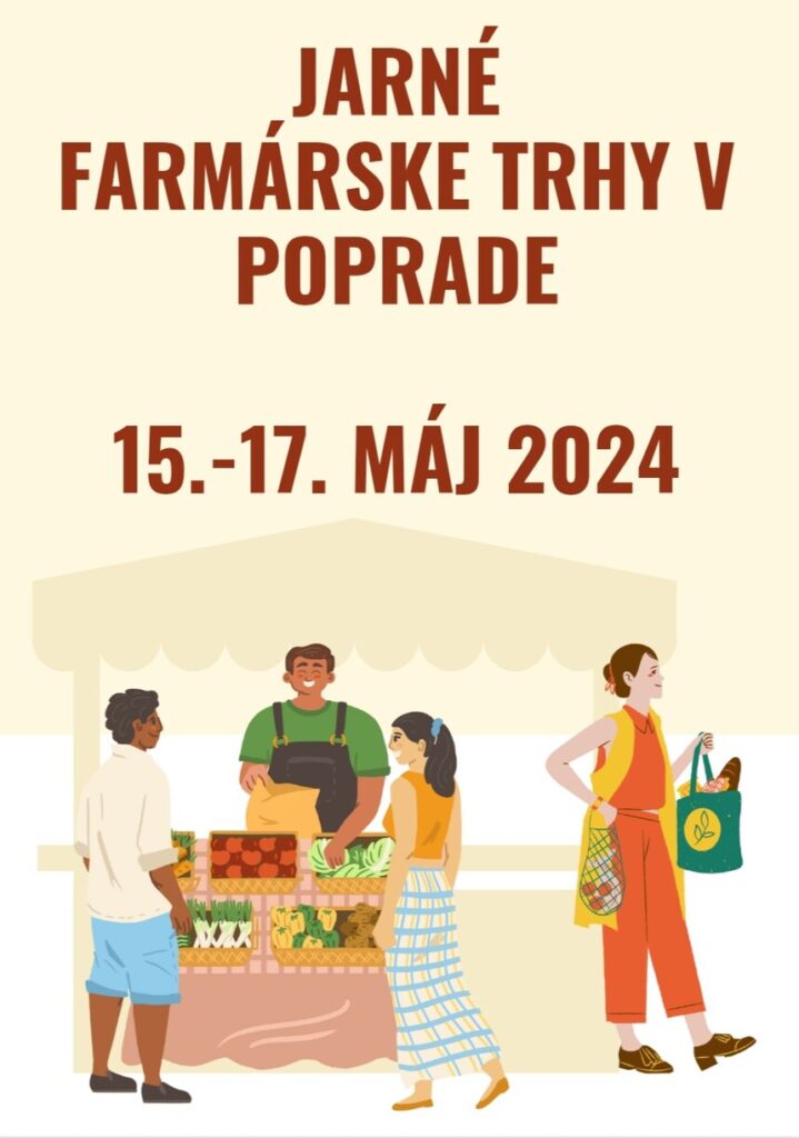Jarné farmárske trhy v Poprade