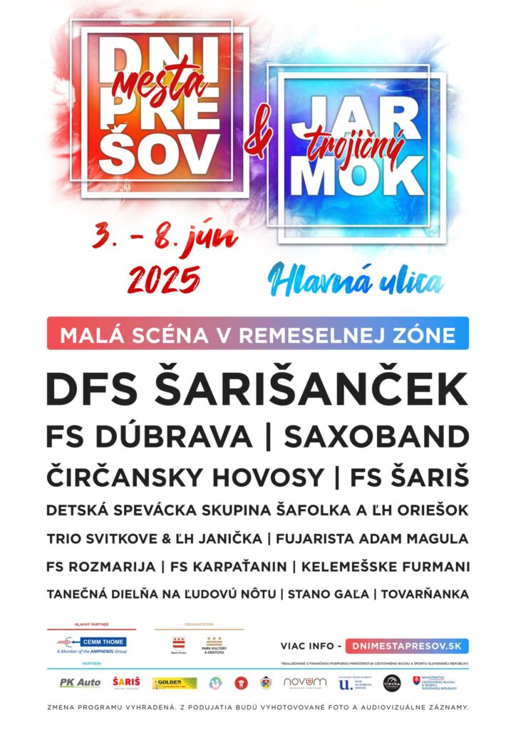Dni mesta Presov_mala scena_2025