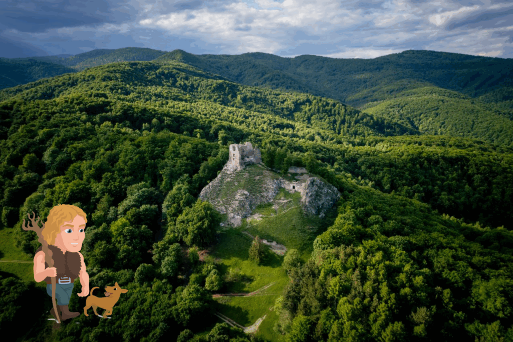 Hanigovský hrad a Čergov z legendy