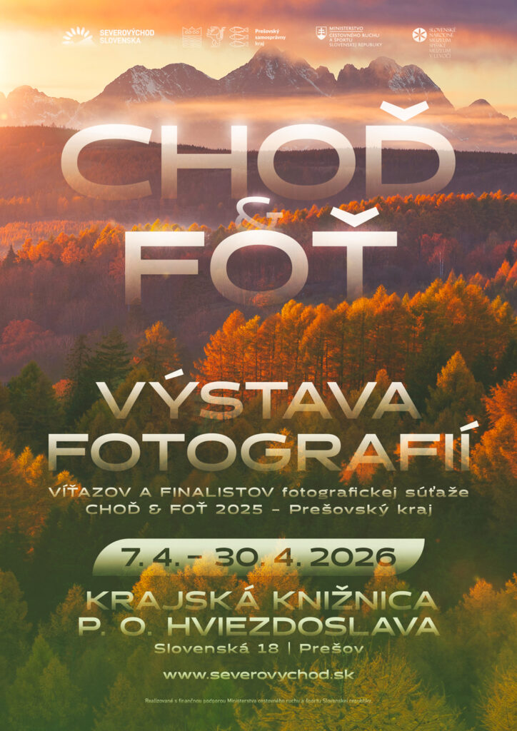 Choď a foť 2025 - Krajská knižnica